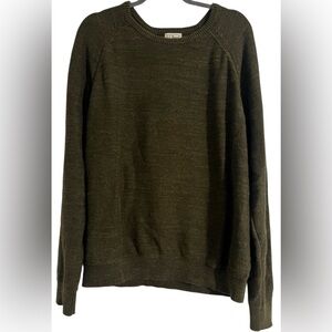 L.L. Bean Organic Cotton Crew Sweater 510586